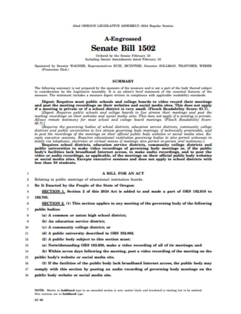 OR SB1502 Page 1